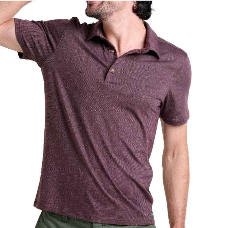 Toad & Co Tempo Short Sleeve Polo Shirt - Men's - Image 3
